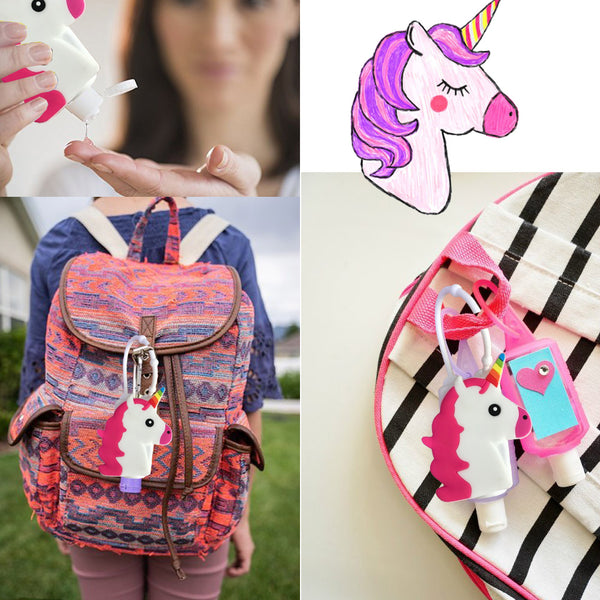 Unicorn 1 oz Hand Sanitizer Holder