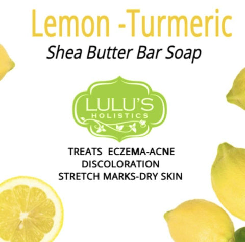 Lulu Holistic Lemon Turemric Bar Soap