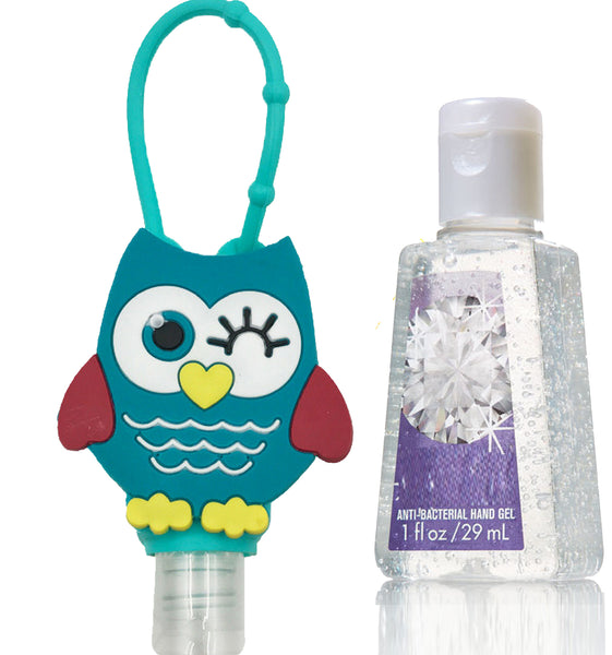 Owl Hand Sanitizer Holder With Gel