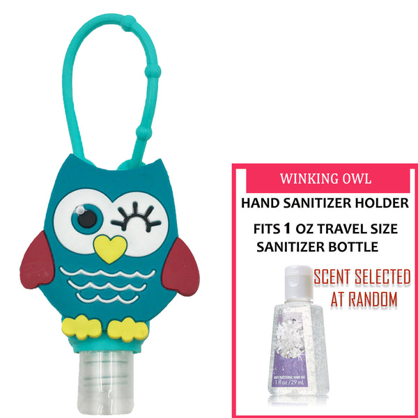 Owl Hand Sanitizer Holder With Gel