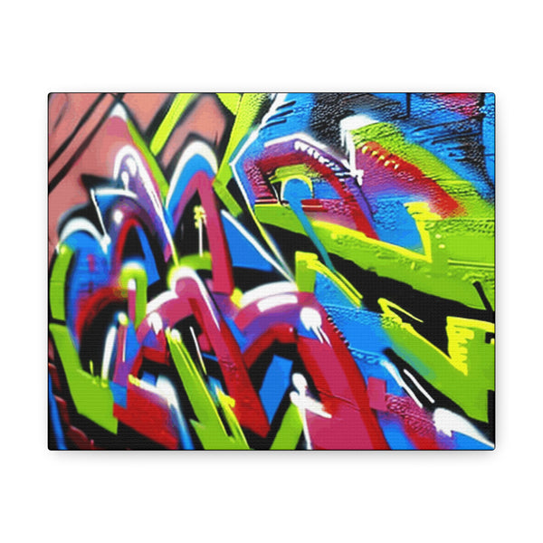 Brooklyn Graffiti Canvas Gallery Wraps