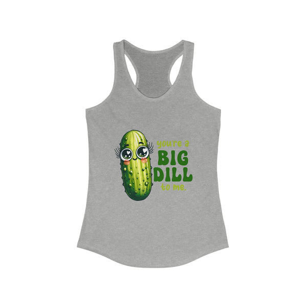 Big Dill Women's Ideal Racerback Tank