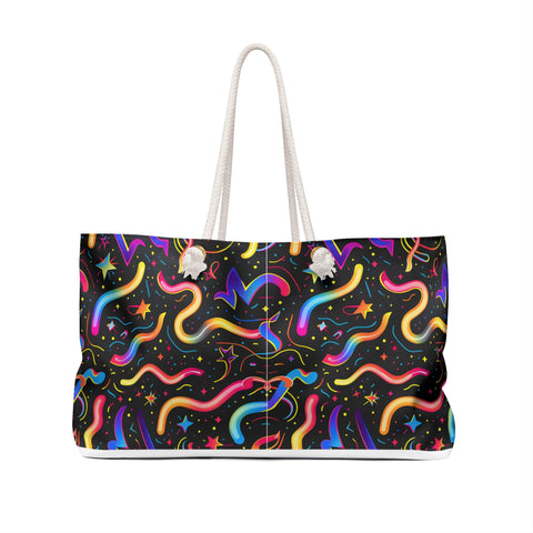 Wonderland Weekender Tote Bag: Your Stylish Travel Companion