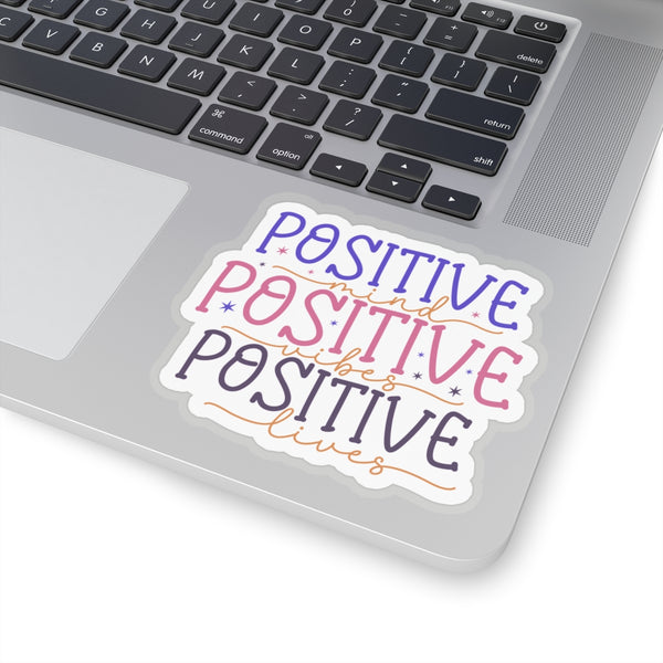 Positive Kiss-Cut Stickers