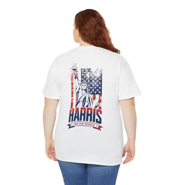 Harris for the Win 2024 Woman's Heavy Cotton Tee