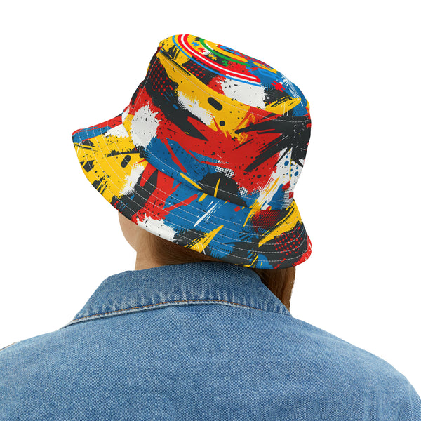 Cartoon Autism Awareness Woman's Bucket Hat