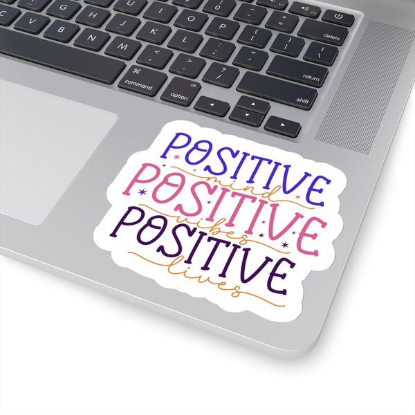 Positive Kiss-Cut Stickers