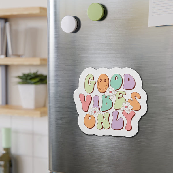 Good Vibes Only Die-Cut Magnets