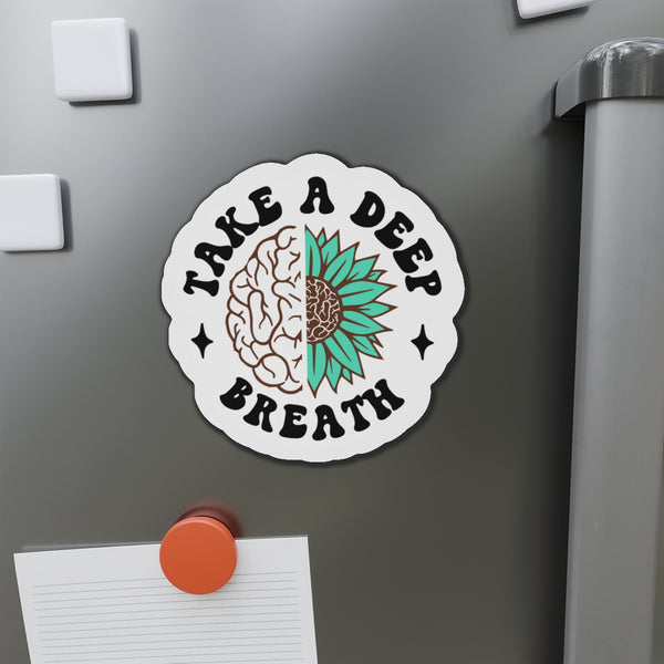 Take a Deep Breath Die-Cut Magnets
