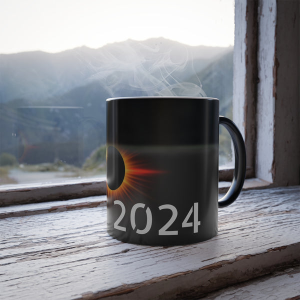 2024 Solar Eclipse Color Morphing Mug, 11oz Cup