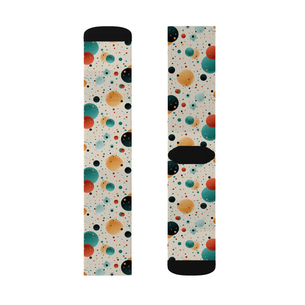 Dynamic 2.0 Polka Dots Sublimation Woman Socks