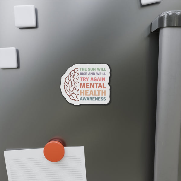 Mental Health Awareness Die-Cut Magnets