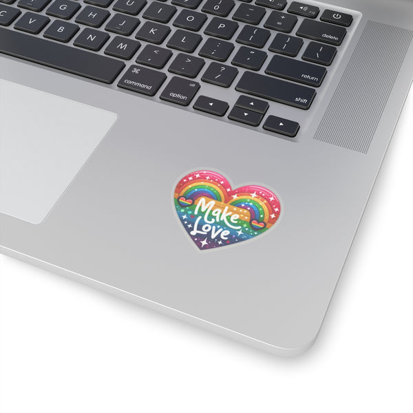 Make Love Kiss-Cut Stickers