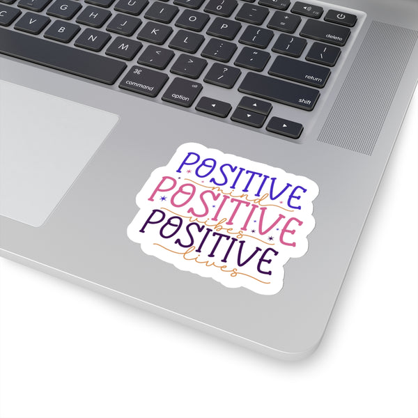 Positive Kiss-Cut Stickers