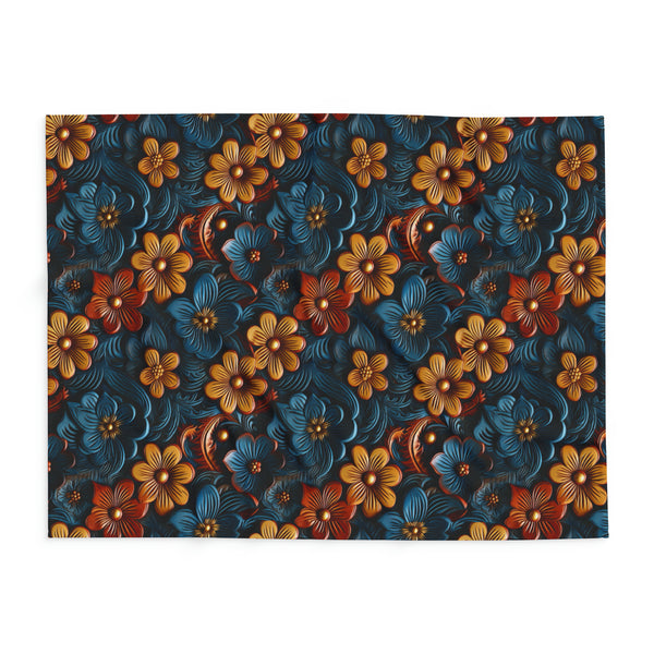 3D Floors Arctic Fleece Blanket