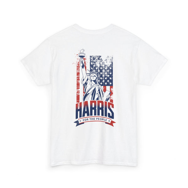 Harris for the Win 2024 Woman's Heavy Cotton Tee