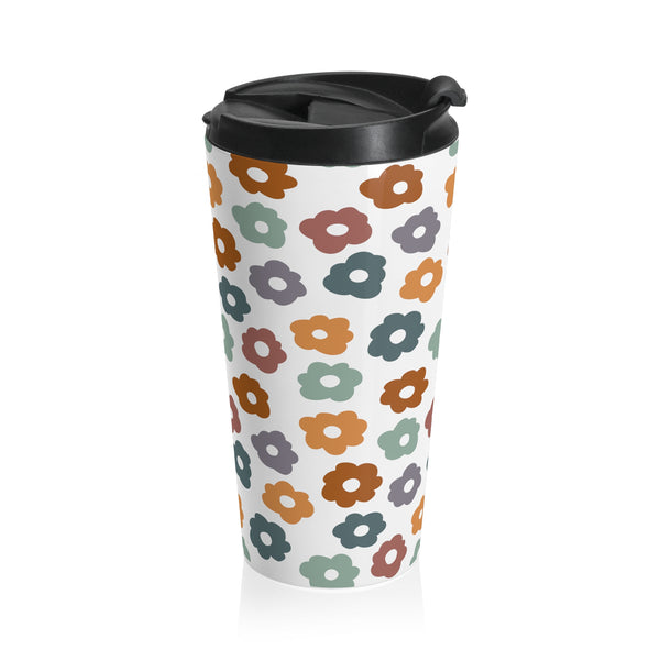 Flower 3.0 Stainless Steel Travel Mug 15 oz.