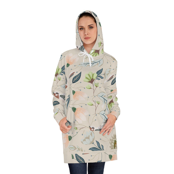 Spring Flower Women's Hoodie Dress