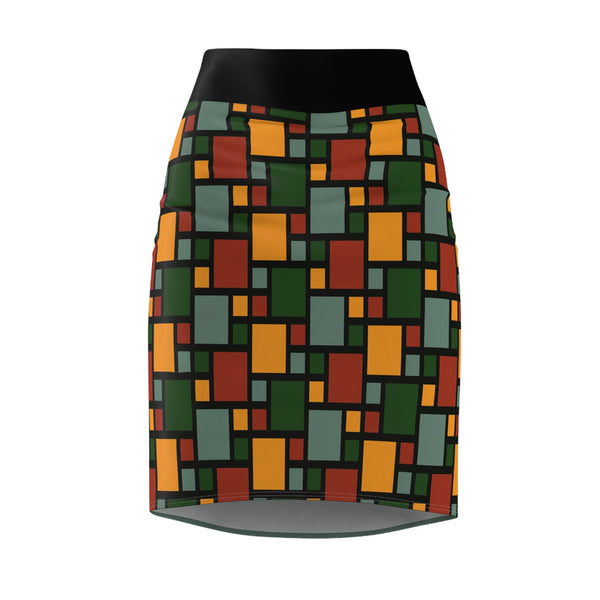 Rasta Vibes Women's Pencil Skirt