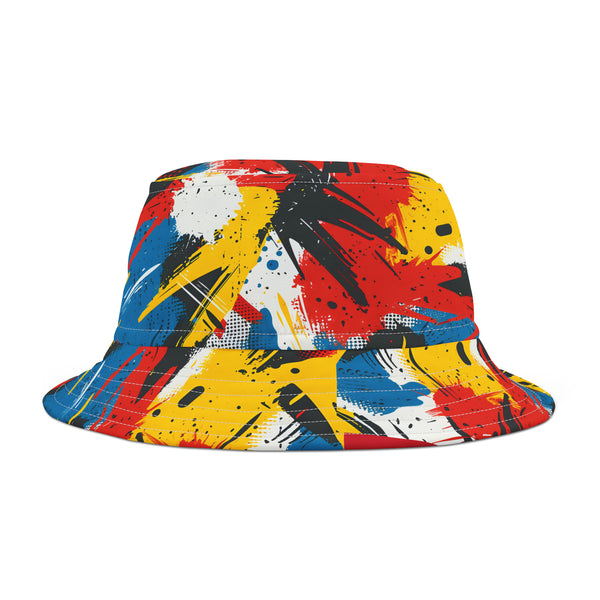 Cartoon Autism Awareness Woman's Bucket Hat