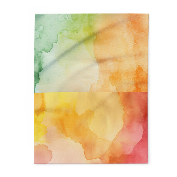 Water Colors Arctic Fleece Blanket