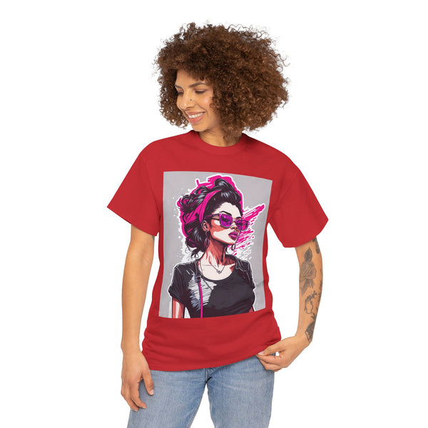 "Black Women" Woman Crewneck T-Shirt: Focus on the Good - Unisex Heavy Cotton Tee