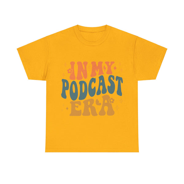 Im in my Podcast Era Plus Size Woman Heavy Cotton Tee