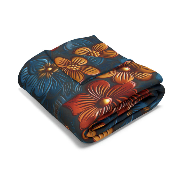 3D Floors Arctic Fleece Blanket