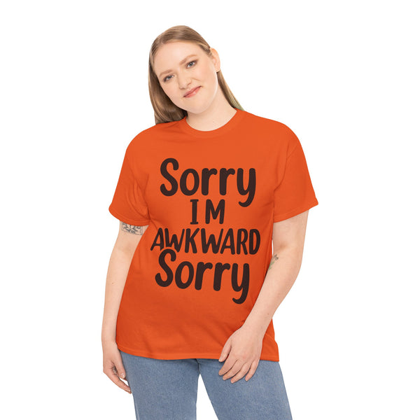 "Funny Saying" Plus Size Women Heavy Cotton Tee T-Shirt