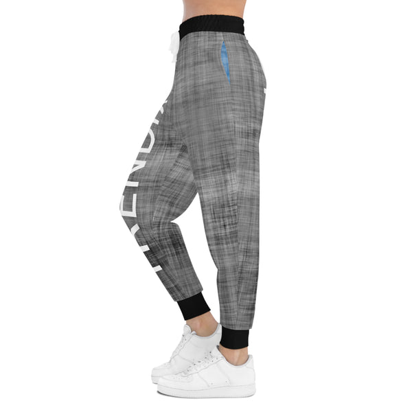 Trending Tone Denim Athletic Woman Joggers