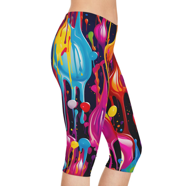 Drippings Women's Capri Leggings