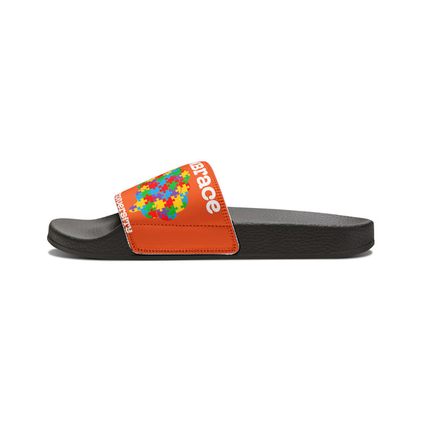 Autism Awareness Women's PU Slide Sandals Slippers