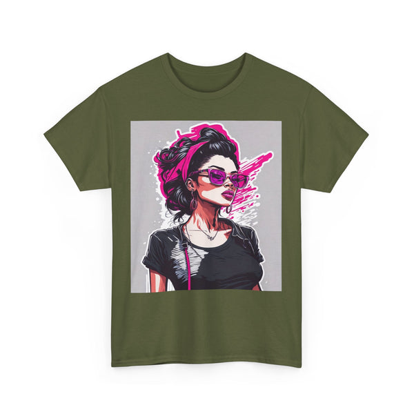 "Black Women" Woman Crewneck T-Shirt: Focus on the Good - Unisex Heavy Cotton Tee