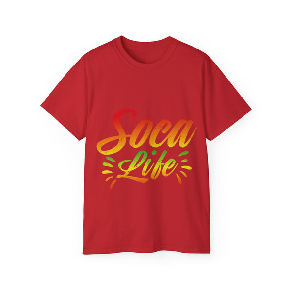 Soca Life T-Shirt - Embrace the Rhythm of the Caribbean - Unisex Ultra Cotton Tee