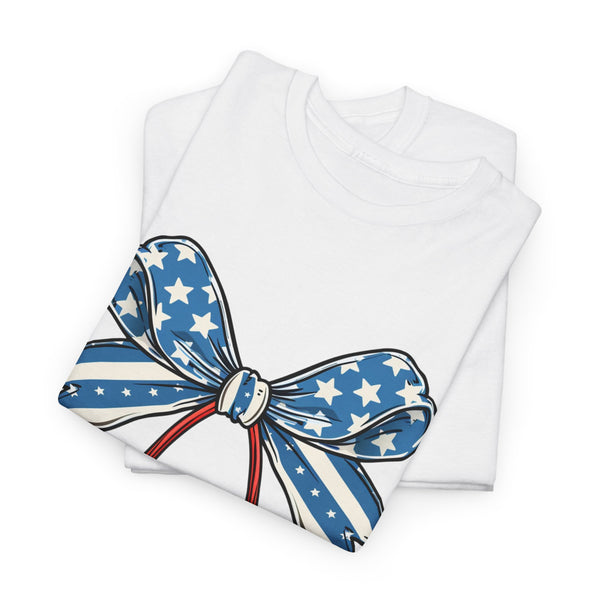 July 4th Cherry Women Heavy Cotton Tee