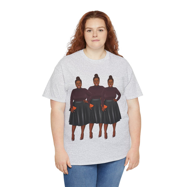 She is a Lady Plus Size Women Heavy Cotton Tee