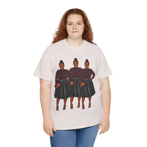 She is a Lady Plus Size Women Heavy Cotton Tee