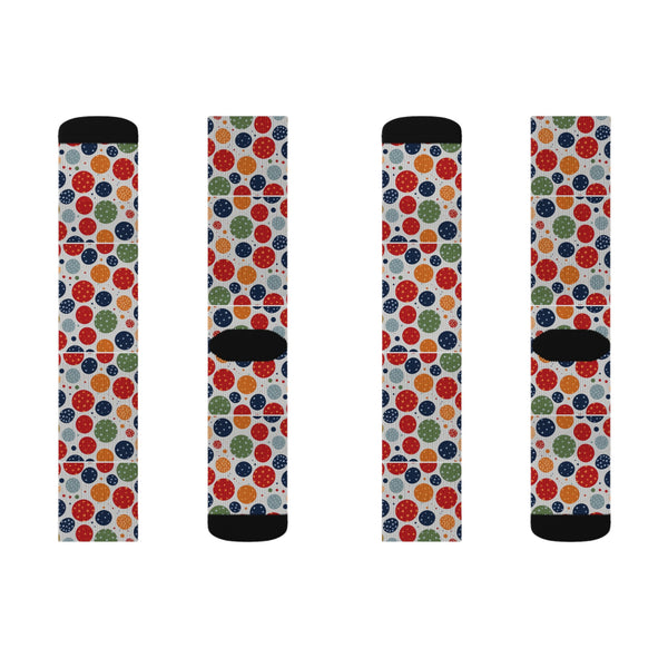 Polka Dots Sublimation Woman Socks