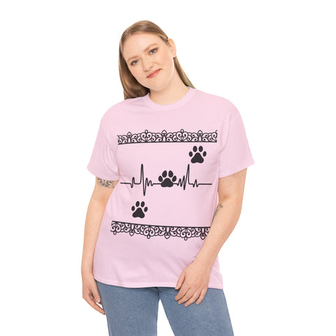 Love My Pup Plus Size Women Heavy Cotton Tee