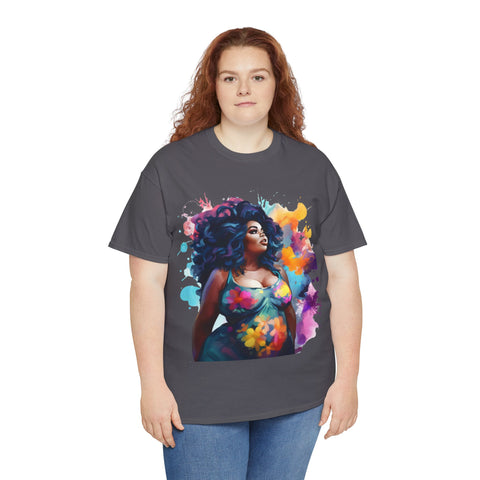 Empress Plus Size Women Heavy Cotton Tee