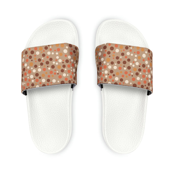 Polka Dots Women's PU Slide Sandals Slippers