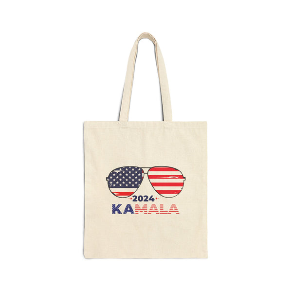 Kamala Harris 2024 Cotton Canvas Tote Bag