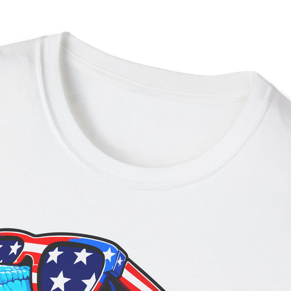 July 4th Independence Woman Softstyle T-Shirt Tee