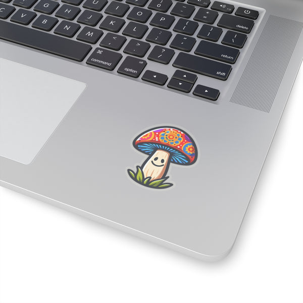 Hippie Mushroom Kiss-Cut Stickers