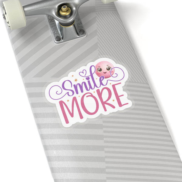 Smile More Kiss-Cut Stickers