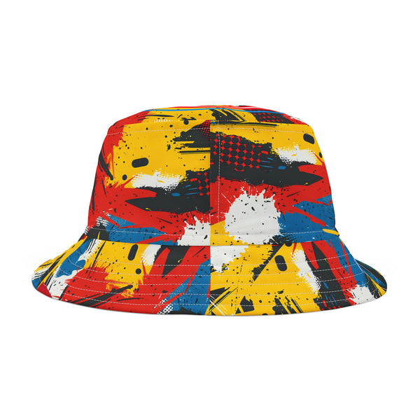 Cartoon Autism Awareness Woman's Bucket Hat