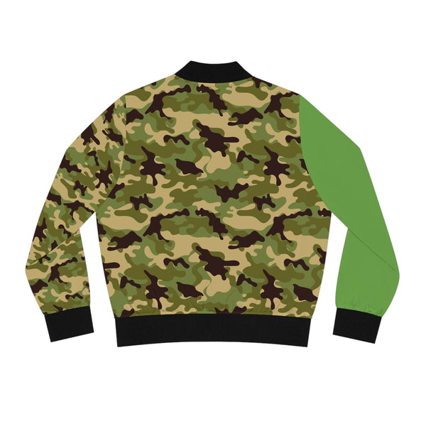 Camo Women's Bomber Jacket