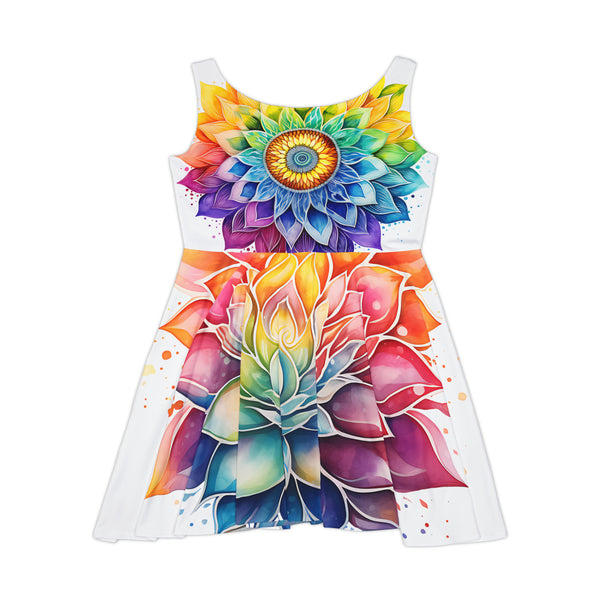 Flowery Women's Skater Dress