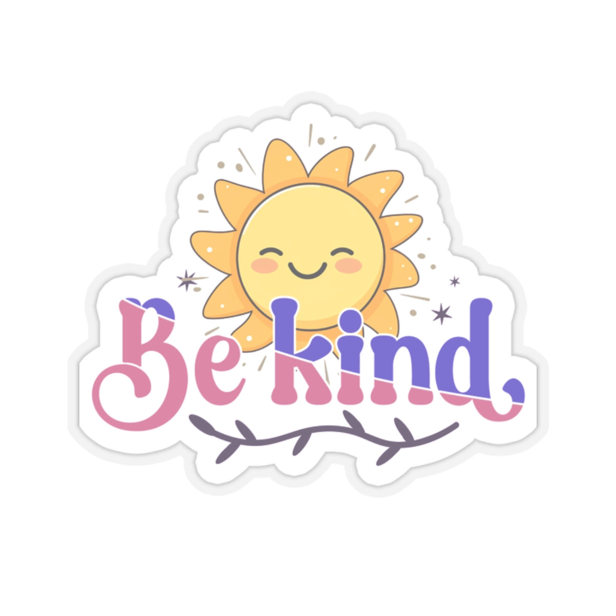 Be Kind Kiss-Cut Stickers