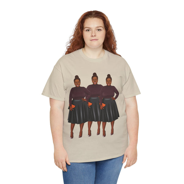 She is a Lady Plus Size Women Heavy Cotton Tee